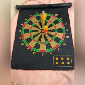 Magnetic Dartboard with Darts